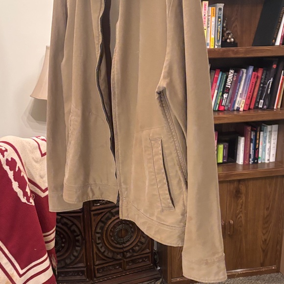 J. Crew Men's Light Brown Shirt Jacket - Picture 5 of 10